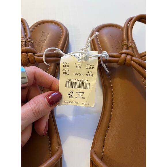 J.Crew Knot Ankle Strap Sandals - Picture 5 of 5